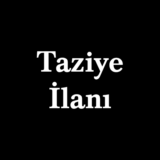 Taziye İlanı